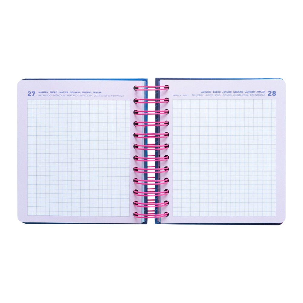 Grupo Erik Kpop Demon Hunters - 2026/2027 11 Months 1 Day Page M Academic Diary Schulplaner - Mehrfarben